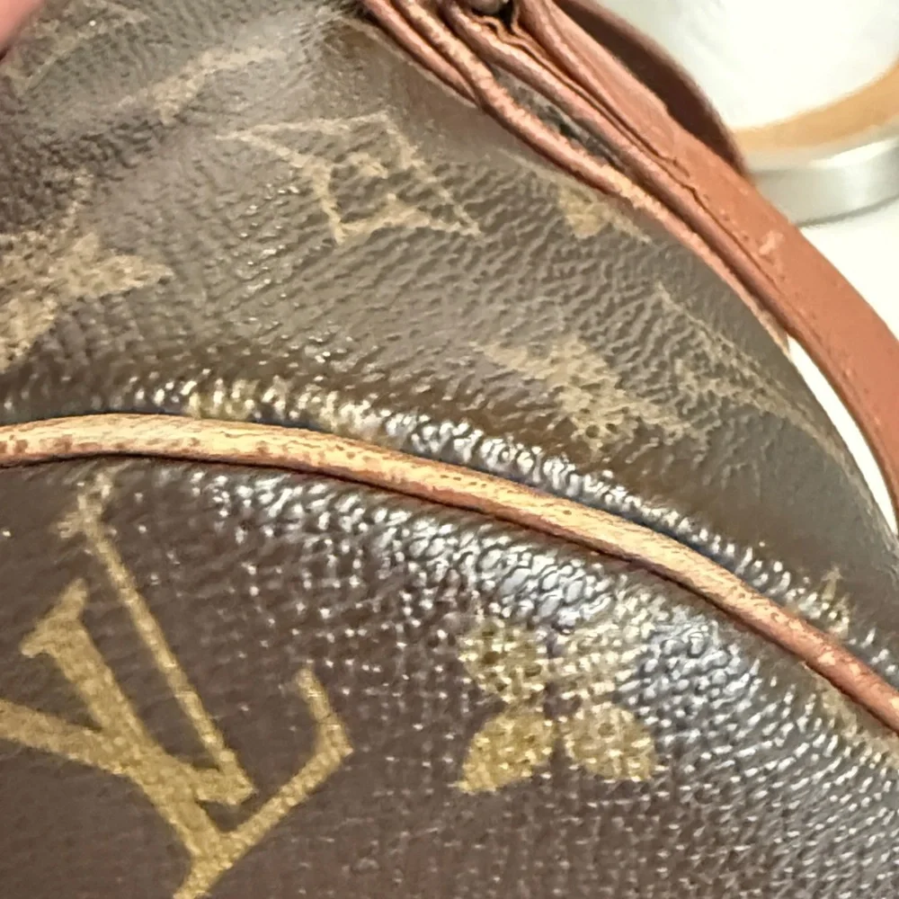 Louis Vuitton papillon 30 Brown Monogram Leather Bag